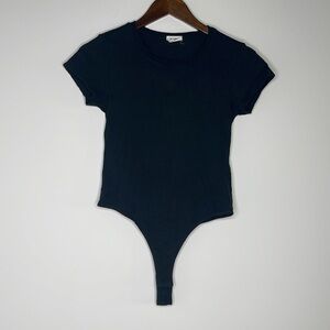 Re/done black tee bodysuit.  Size XS